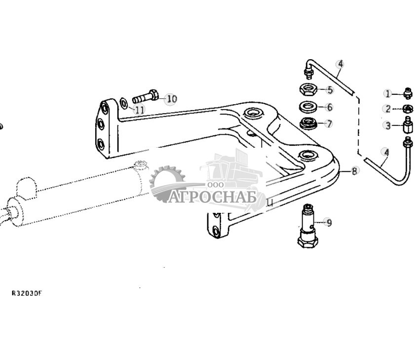 Steering Cylinder Bracket 